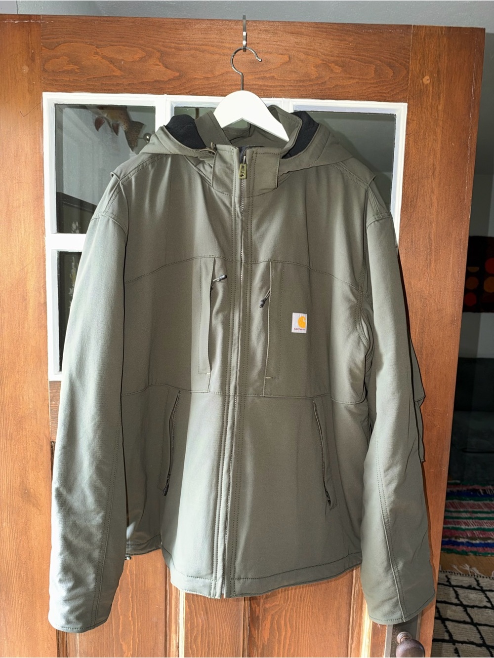 Carhartt Men's Camden Cryder Jacket- Burnt Olive - XL - Brand New No Tags